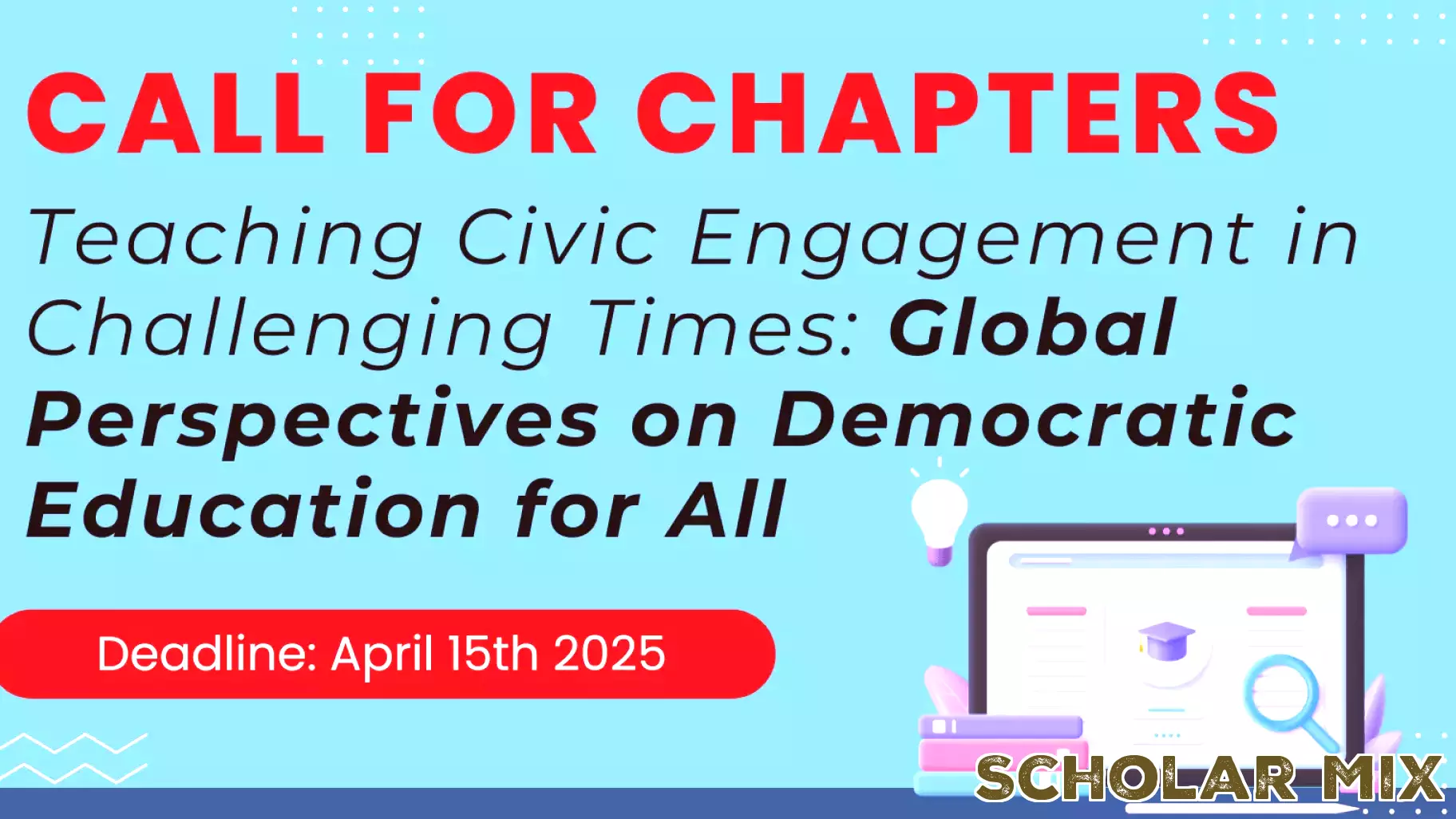 Invitation for Chapter Proposals on Civic Engagement Education